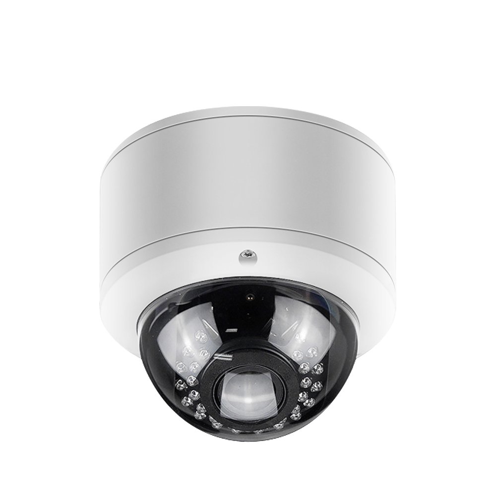 12MP UHD Outdoor Varifocal Lens WDR IR Dome CCTV Network Camera Compatible with Hik TVT etc. NVR