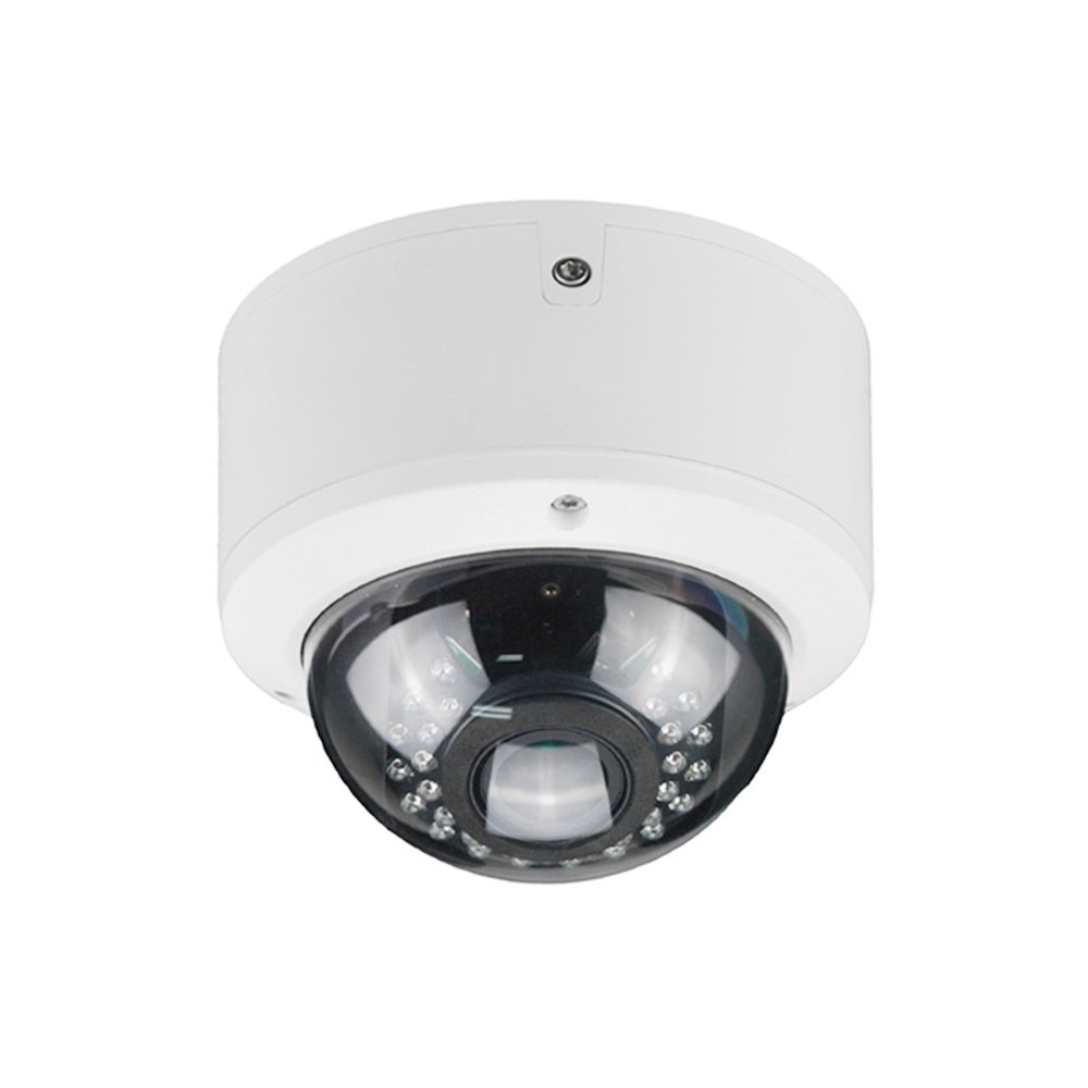 12MP UHD Outdoor Varifocal Lens WDR IR Dome CCTV Network Camera Compatible with Hik TVT etc. NVR
