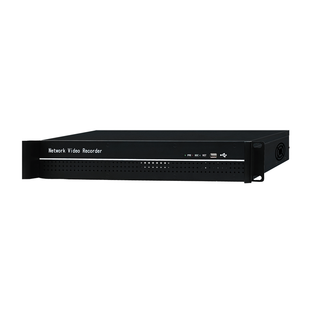 H.265 Ultra HD 36 channel 12MP network IP camera video NVR recorder 8 hard drive disk port