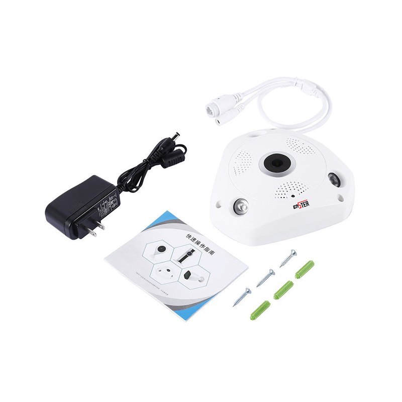 2.0MP HD Panoramic view 3G 4G SIM Card Slot 360 Degree 3D fisheye Network CCTV Security Camera Fisheye Lens