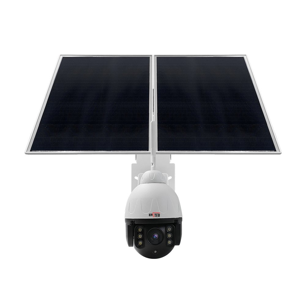 Outdoor 5MP 2 Way Audio Solar Panel Battery Security Surveillance IP 4G LTE PTZ CCTV Camera