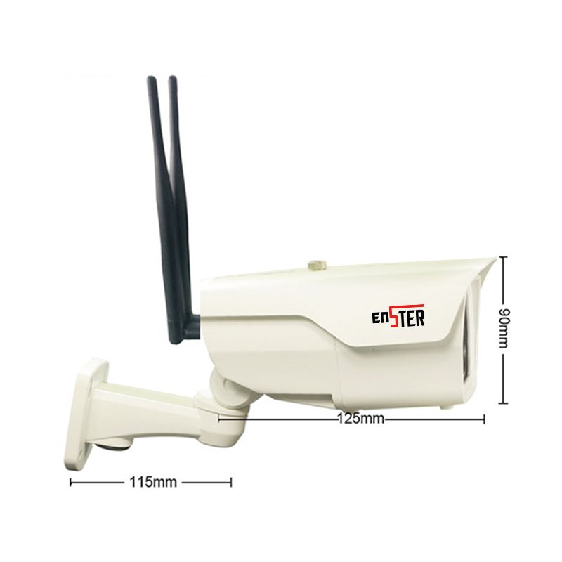 LTE Surveillance IP Security 4G Camera With Sim Card Slot
