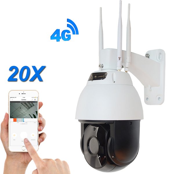 Wireless Security Monitoring Systems Video Surveillance 3G 4G LTE PTZ Camera