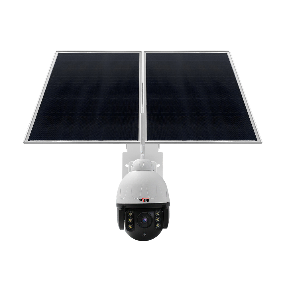 Outdoor 5MP 2 Way Audio Solar Panel Battery Security Surveillance IP 4G LTE PTZ CCTV Camera