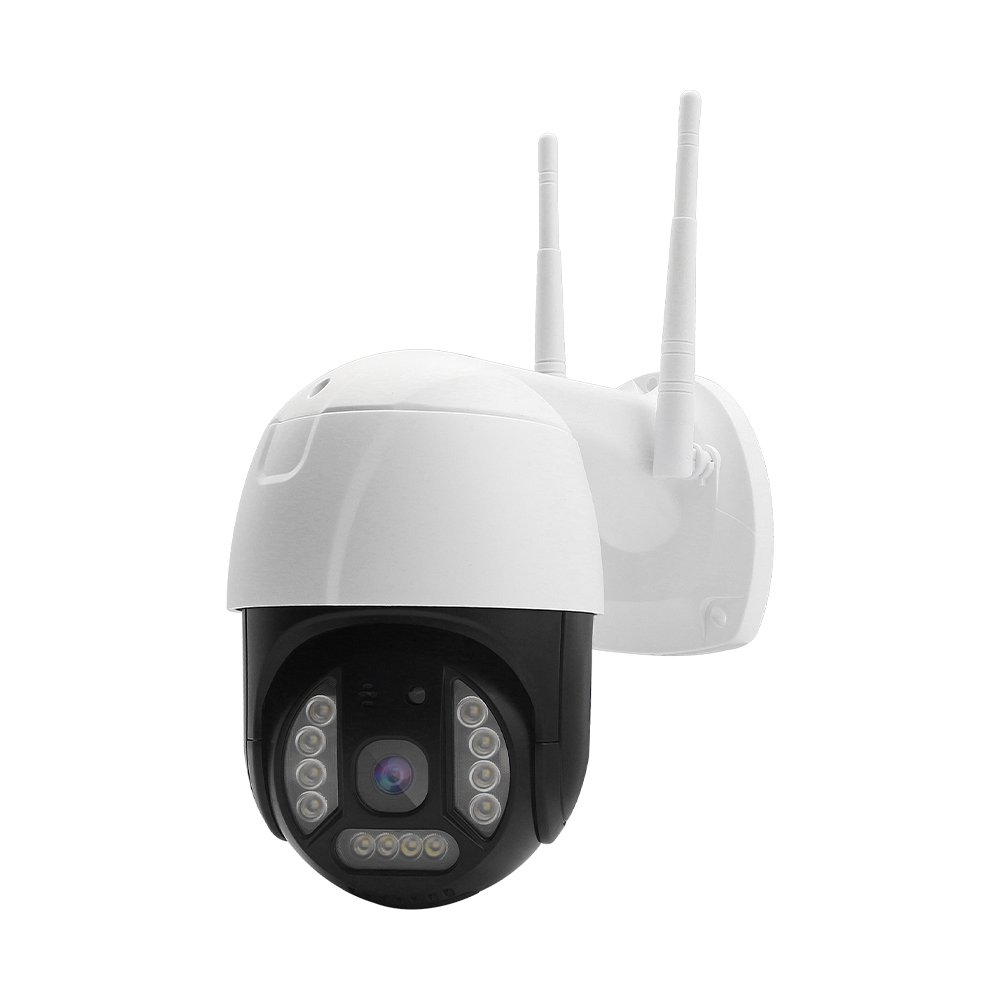Outdoor 4G LTE SIM Card Wireless Night Vision H.265 Security Camera