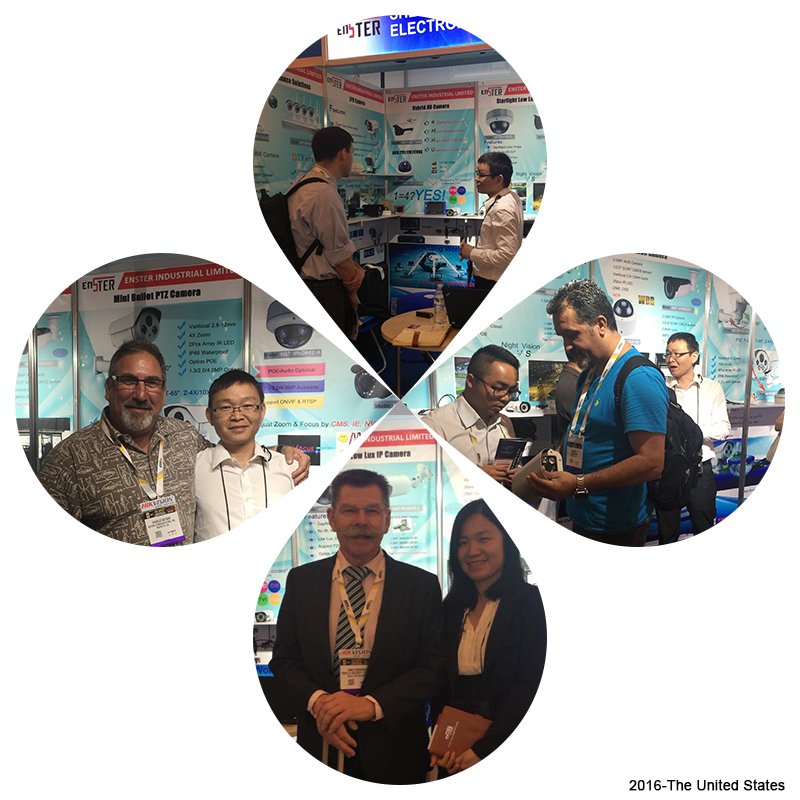 Enster Trade Show - ISC West 2016, Las Vegas, USA