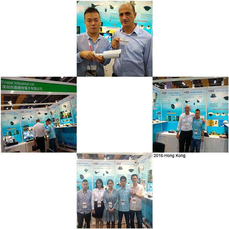 VR Camera on Show -Enster HK Fair Booth No.: 2M07