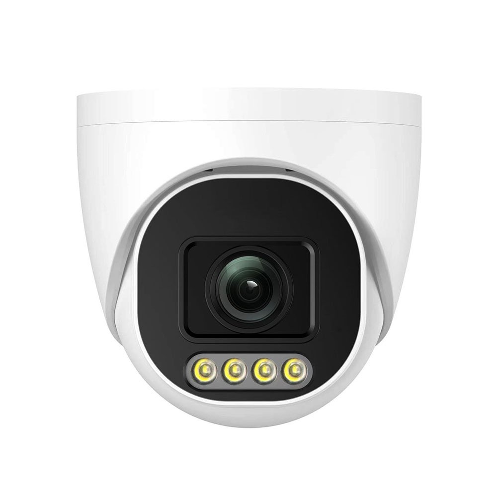 Motorized Zoom Lens Full Color Night Vision Varifocal Turret 8MP 4K IP Camera