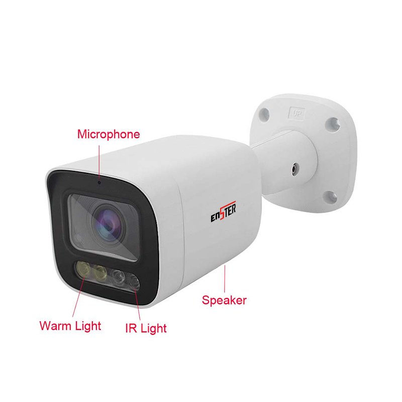 Outdoor Human Shap Detection and Face Detection Alert 5MP 2 way Audio Security Surveillance CCTV Camera