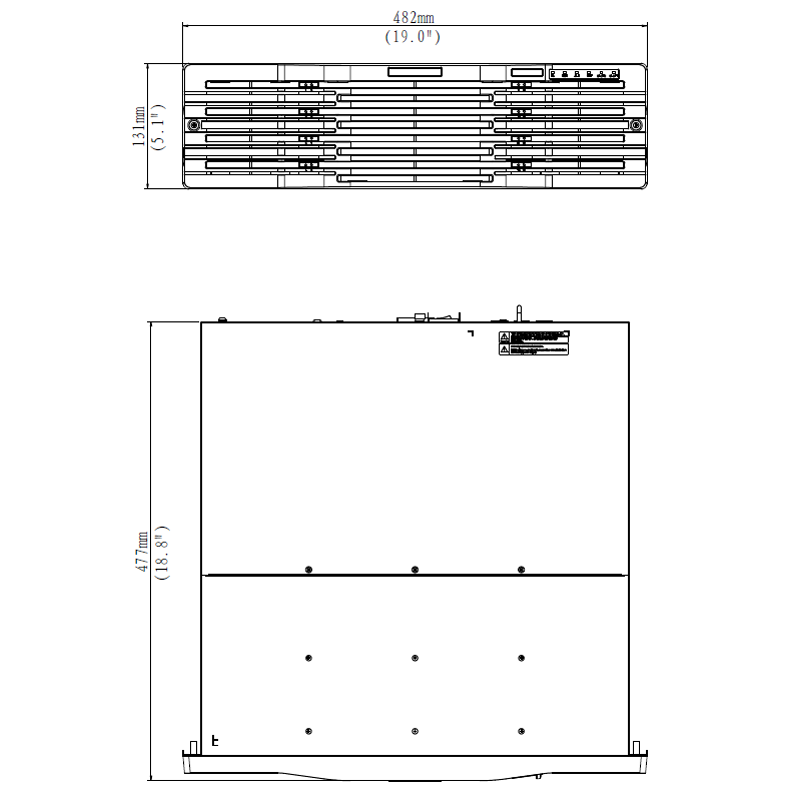 H.265 128 Channel ONVIF 4K NVR Support 16 Sata HDDs Up to 10TB for Each HDD
