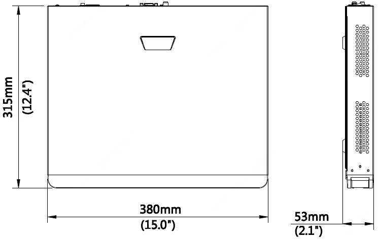 Support Ultra 265/H.265/H.264 video formats 8/16-channel input