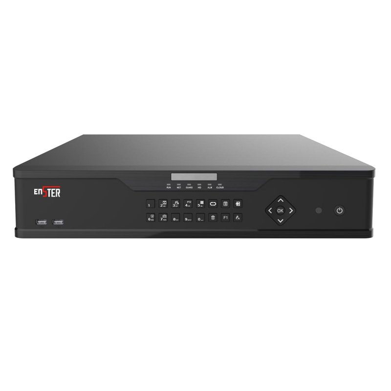H.265 64 Channel ONVIF 4K NVR Support 8Sata HDDs Up to 10TB for Each HDD