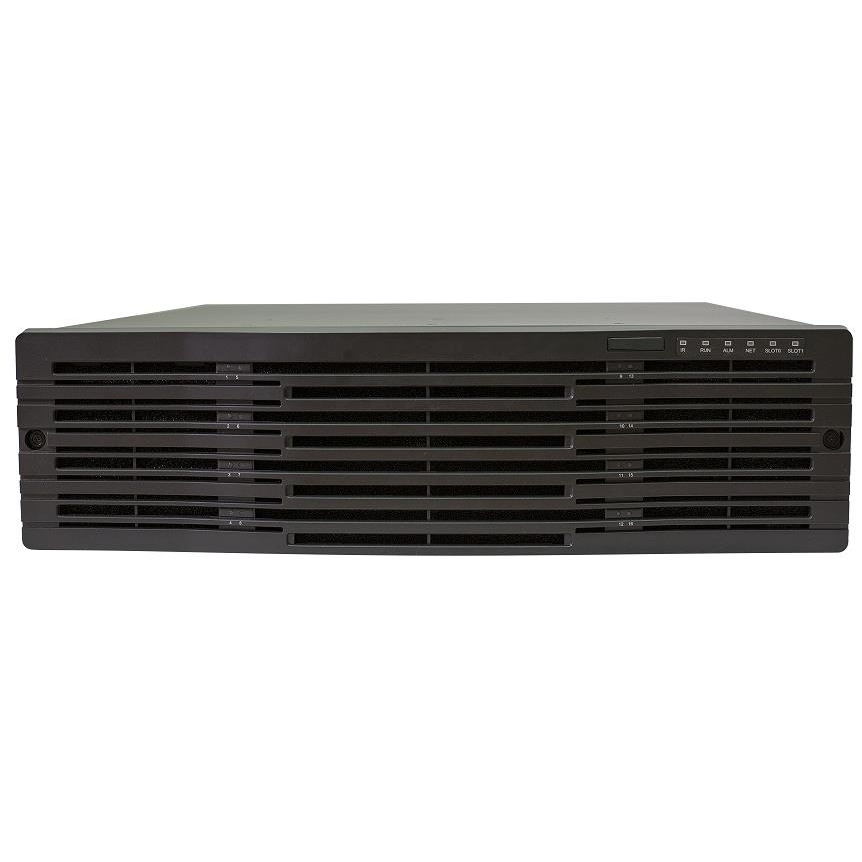 H.265 128 Channel ONVIF 4K NVR Support 16 Sata HDDs Up to 10TB for Each HDD