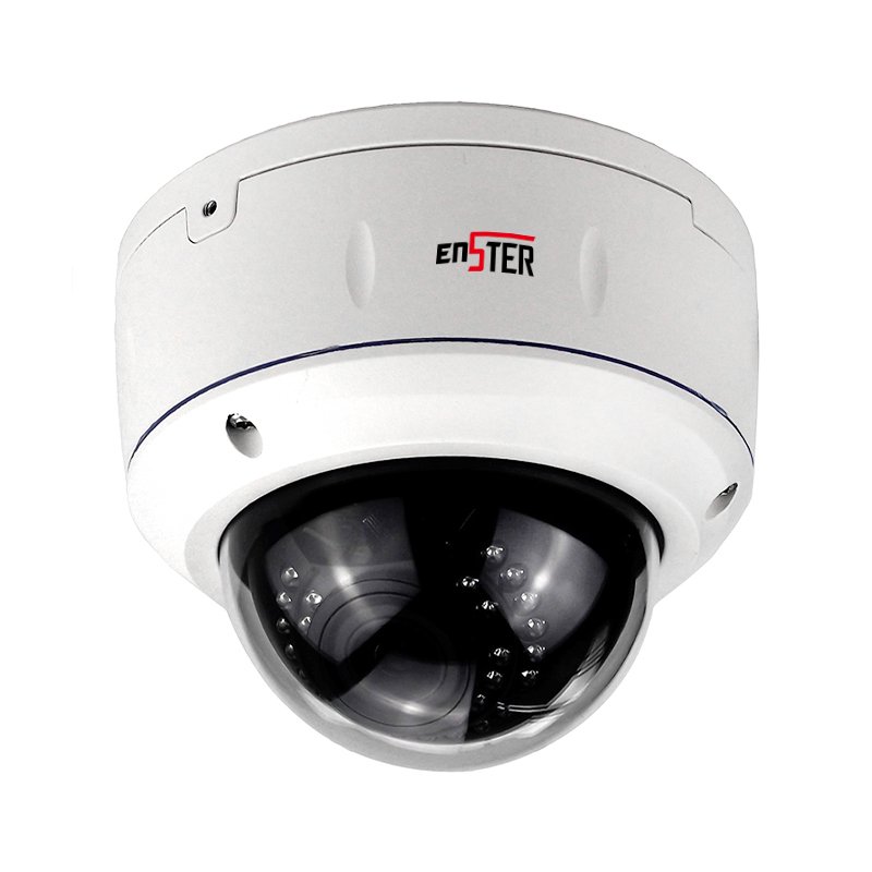 Vandalproof Dome Weatherproof IP66 Camera with 30 pcs IR LED Night Vision Onvif Varifocal lens with 2.8-12mm lens