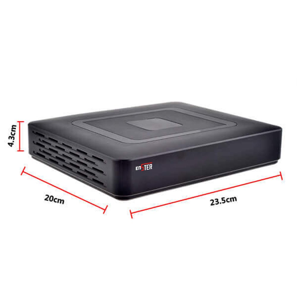 TV Video Recorder Enster with ONVIF Full HD Embedded LINUX Operating System 4 Channel