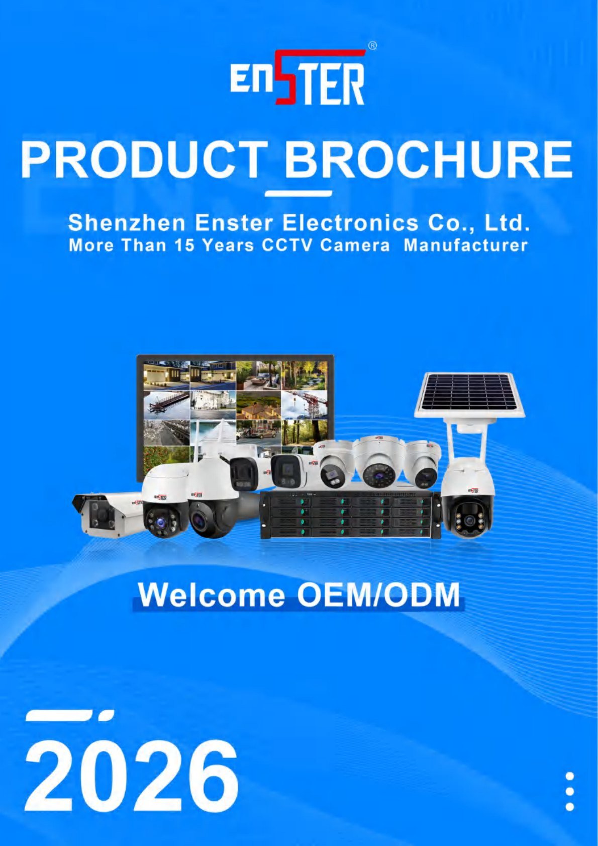 ENSTER 2026 CCTV Product Catalogue