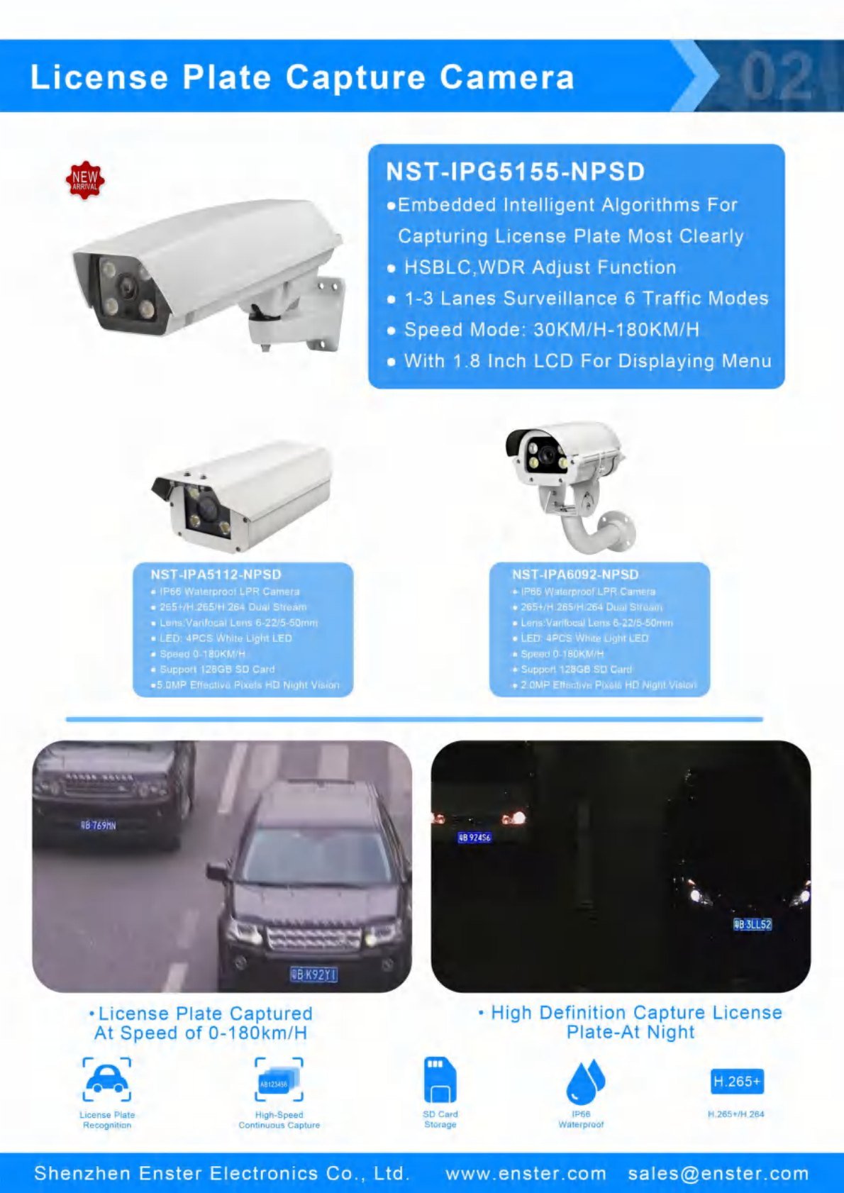 ENSTER 2026 CCTV Product Catalogue page 4