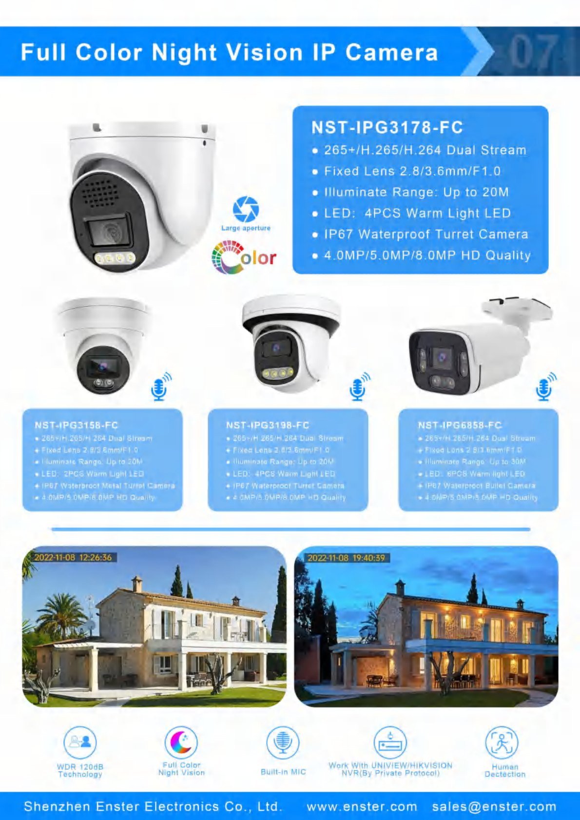 ENSTER 2026 CCTV Product Catalogue page 9