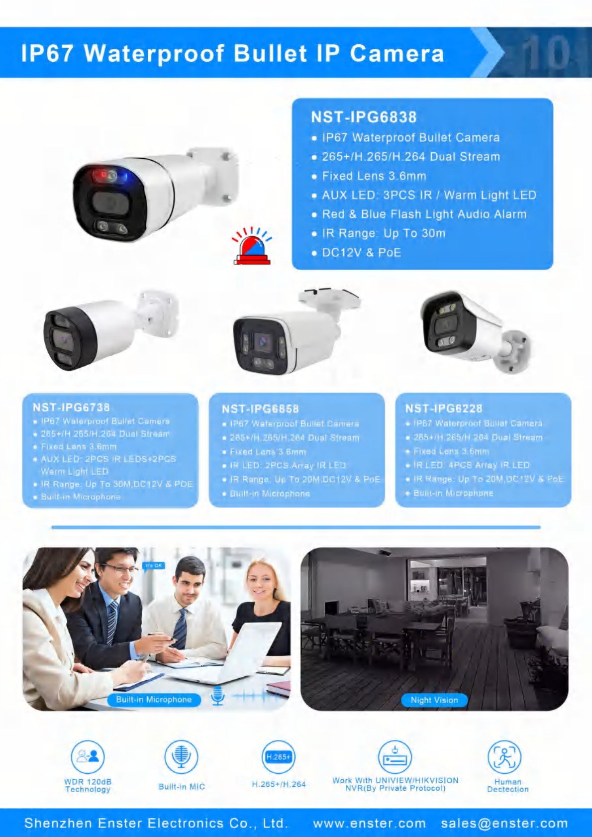 ENSTER 2026 CCTV Product Catalogue page 12