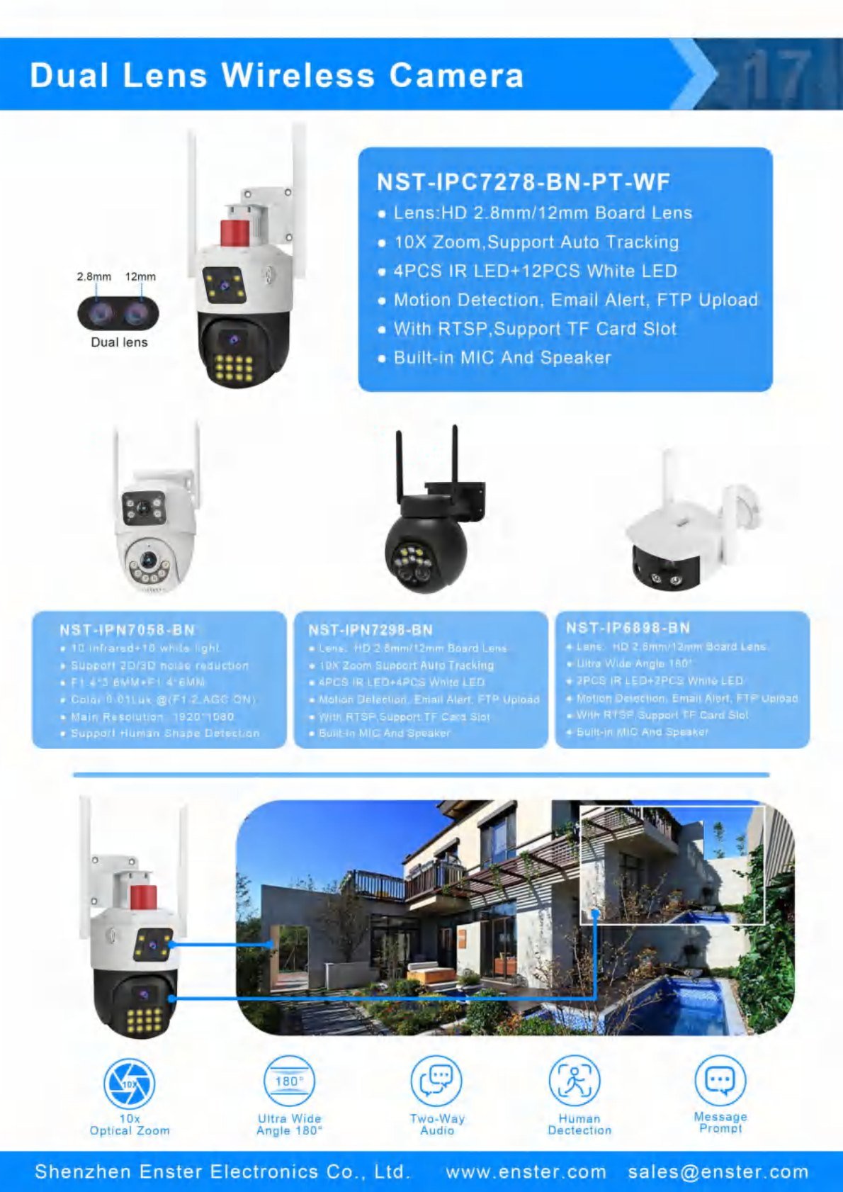 ENSTER 2026 CCTV Product Catalogue page 19