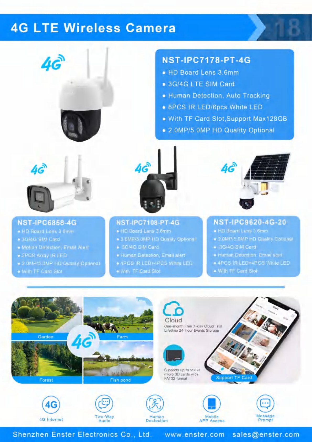 ENSTER 2026 CCTV Product Catalogue page 20