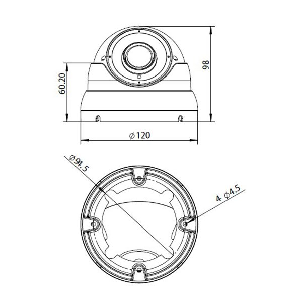 AHD IR DOME Camera