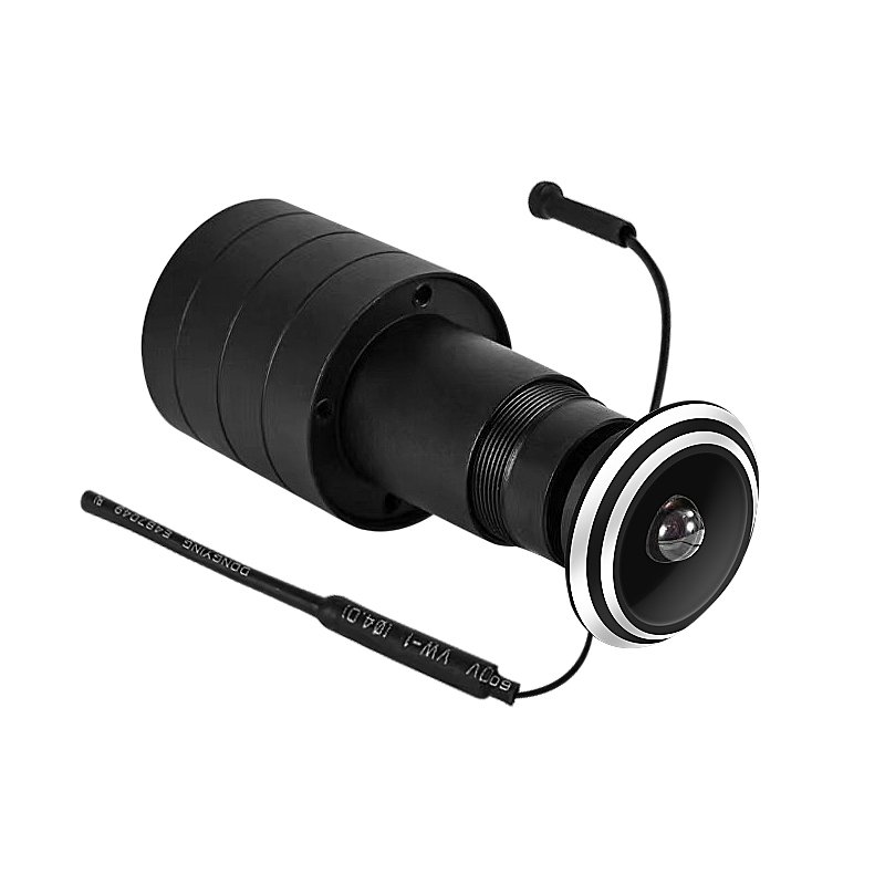 175 Degree Super wide angle Door hole Use Cat Eye Wireless IP Network Camera With Microphone