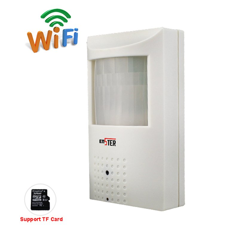 Wireless Wifi pir style IP Camera with wifi and TF card slot 2.0mp 1080p ip camera with 3.7mm lens