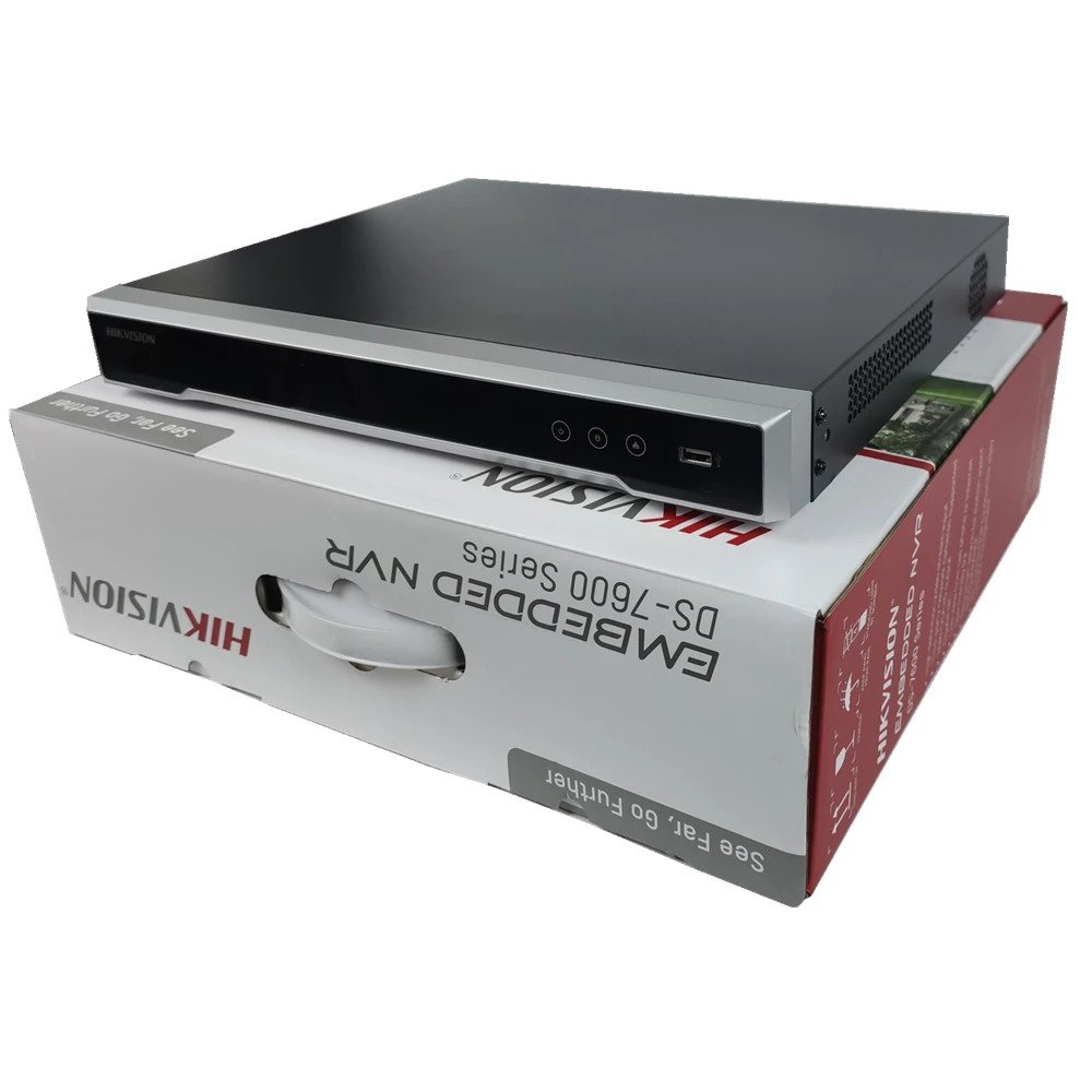 H.265 16 Channel 4K 8MP Network Video Recorder NVR, Plug & Play, International Original English Version