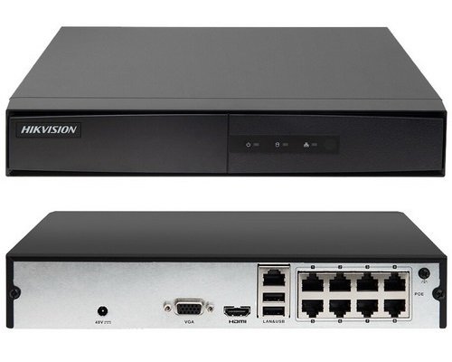 OEM hikvision 8-channel POE NVR DS-7108N1-Q1/8p/M