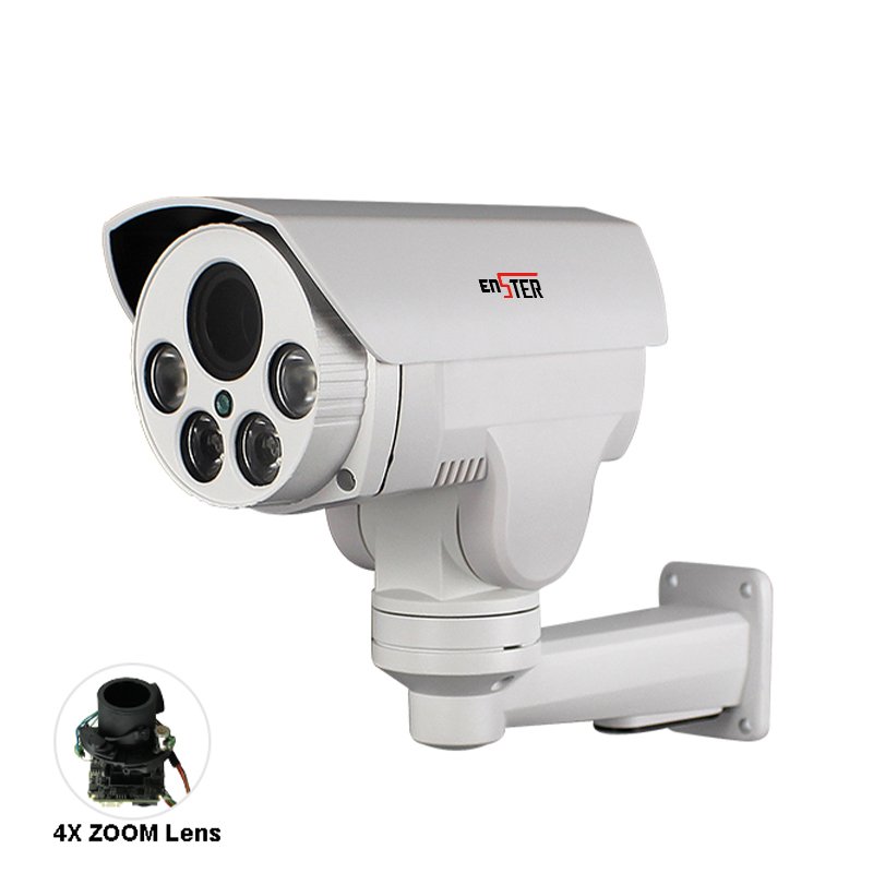 5MP POE Security Camera 4X Optical Zoom and 2.8-12mm Varifocal Motorized Zoom Lens CCTV IP Camera