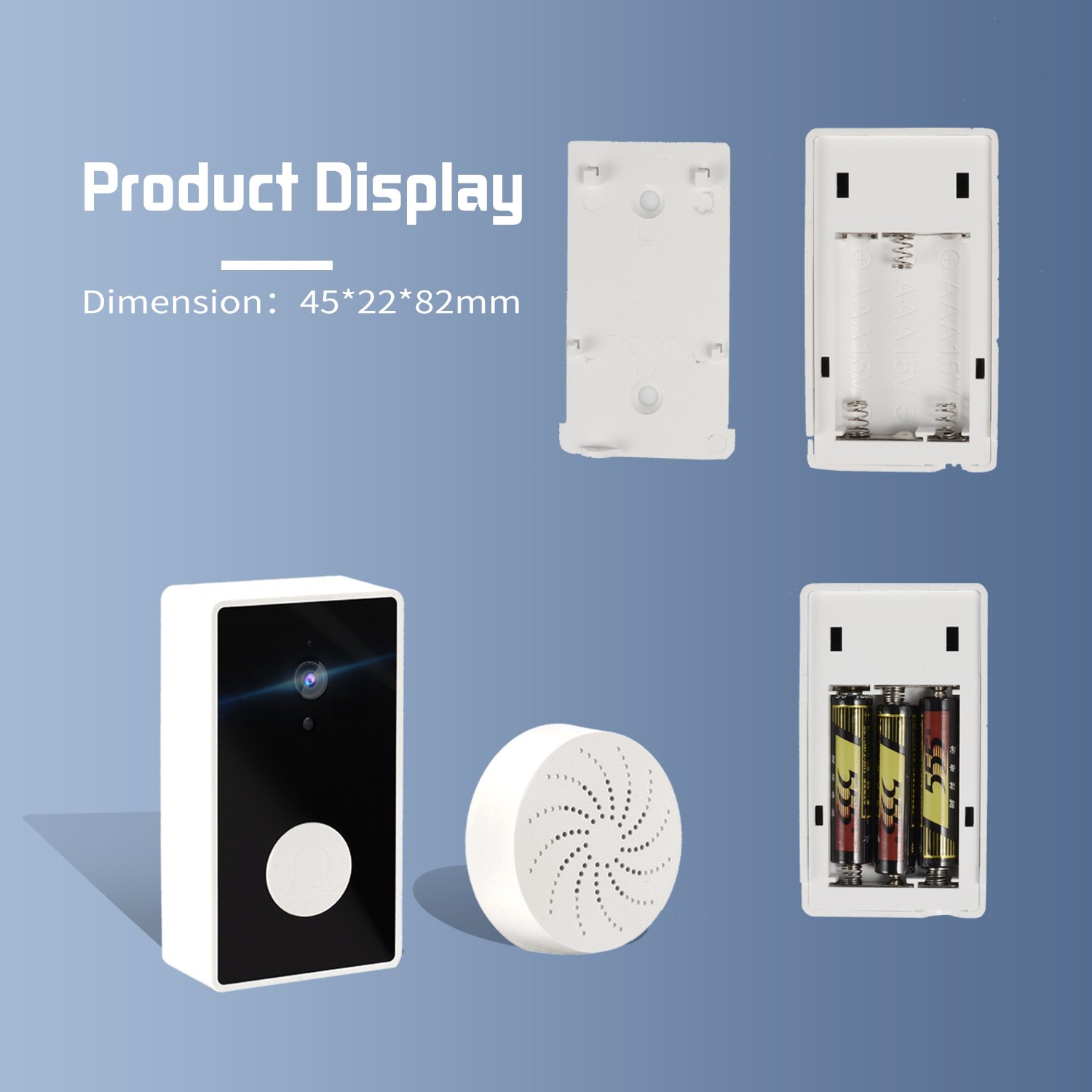 video door bell camera two way intercom visual doorbell Products | ENSTER
