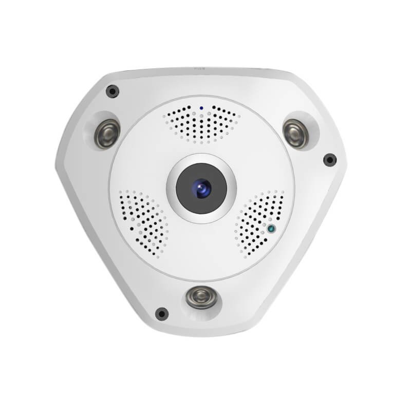 Wifi IP Camera CCTV Wireless Home IP Camera Surveillance System 960P Panoramic 360 Degree 3D Fisheye Monitoring System with two ways audio and TF card slot