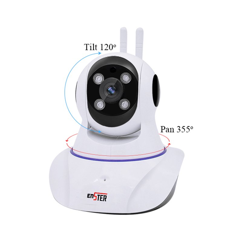 ip camera wi-fi 1080P 720P two antenna stronger signal wireless security camera indoor baby moniter camera PTZ