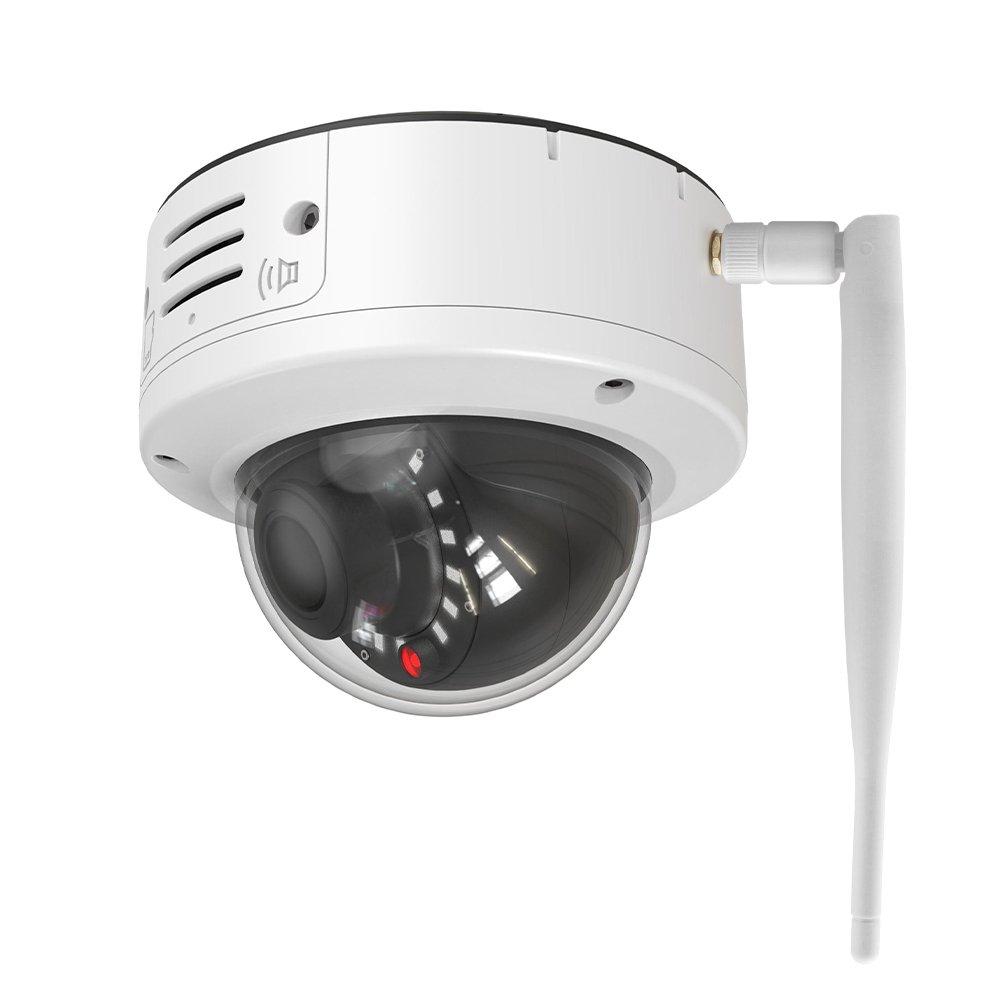 Outdoor IP66 Wireless WiFi H.265 1080P Mini 2.5'' Dome IR Night Vision Security CCTV Camera