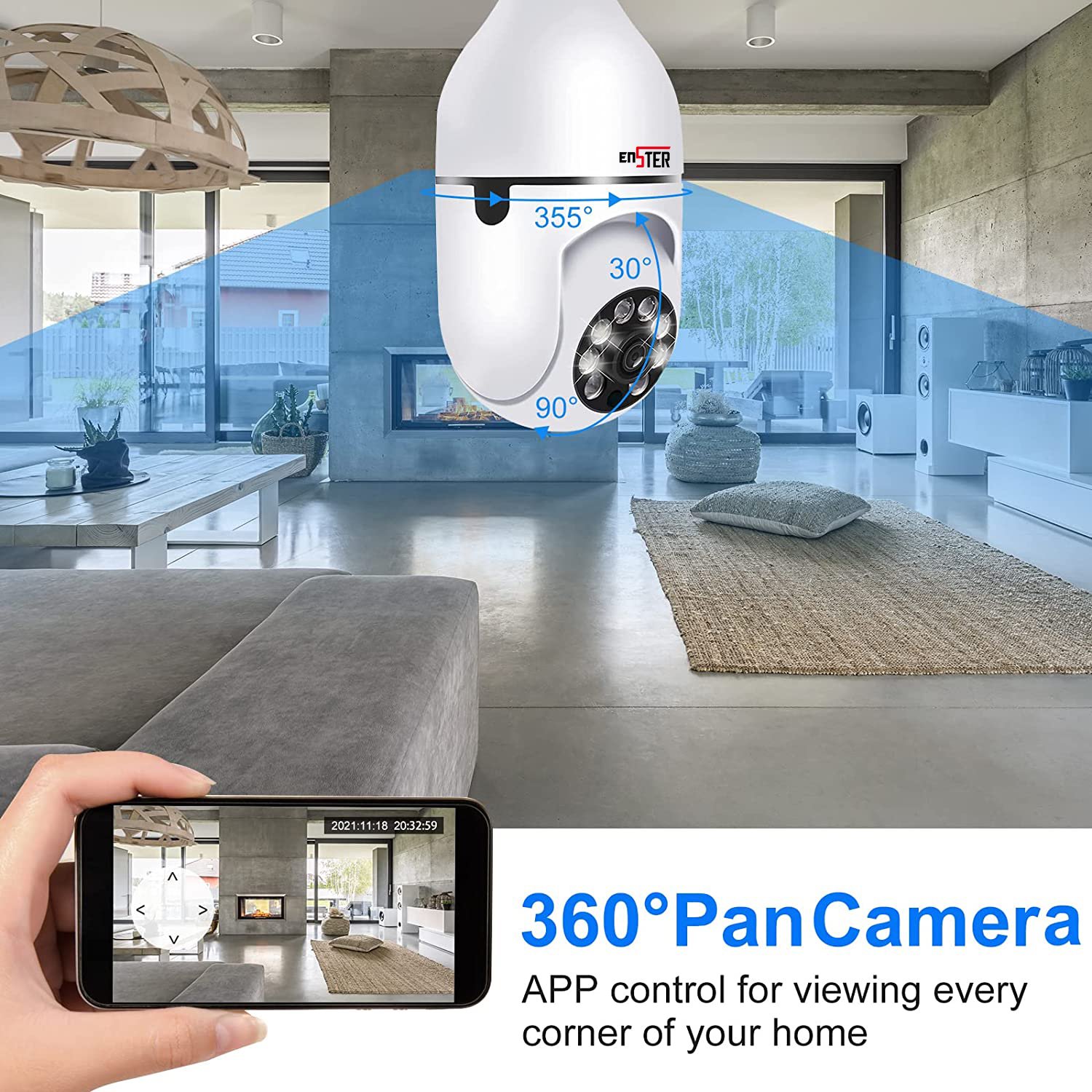 Quality TUYA wireless ptz camera Manufacturer | ENSTER