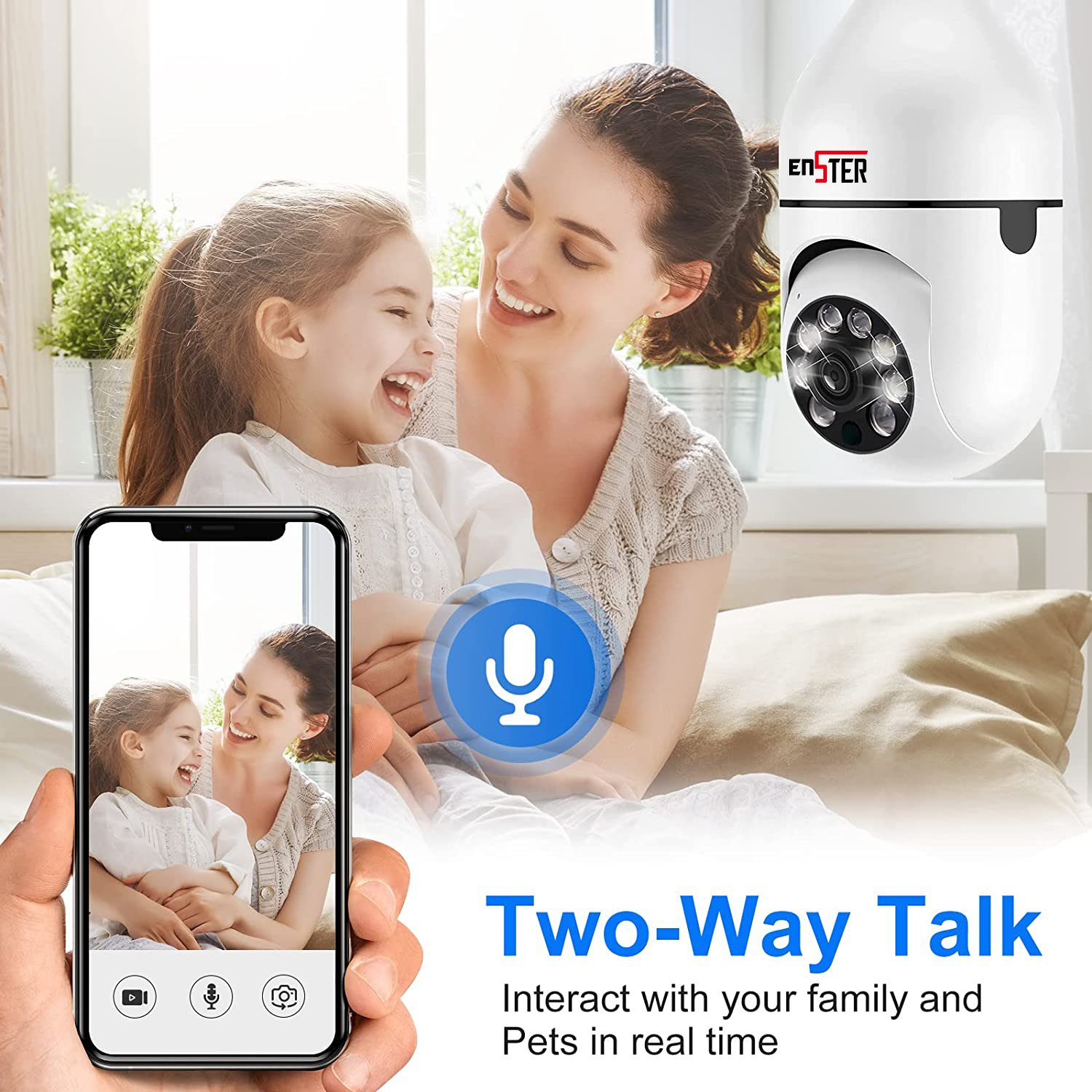 Quality TUYA wireless ptz camera Manufacturer | ENSTER