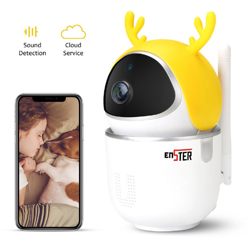 Auto-tracking Wifi IP camera 1080P indoor mini camera Tuya Smartlife Wireless Mini network camera