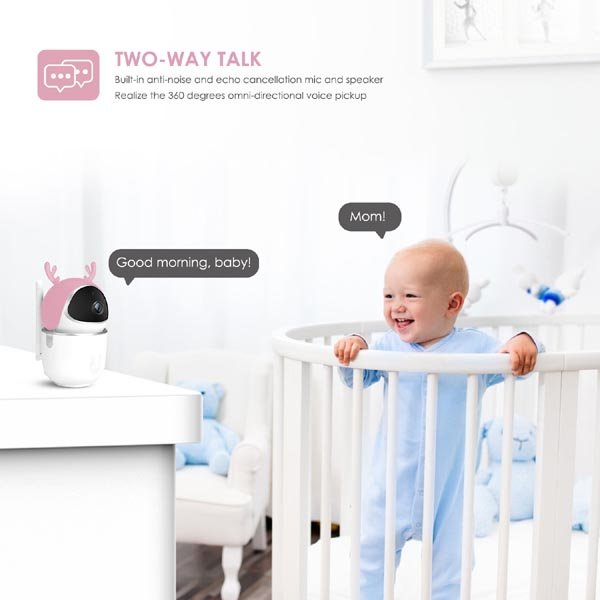TUYA Wireless Smart Mini Indoor Audio Video Record Home Surveillance Security Camera