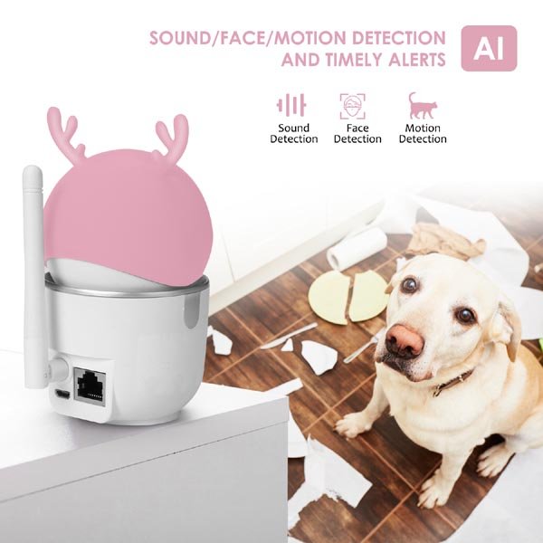 TUYA Wireless Smart Mini Indoor Audio Video Record Home Surveillance Security Camera