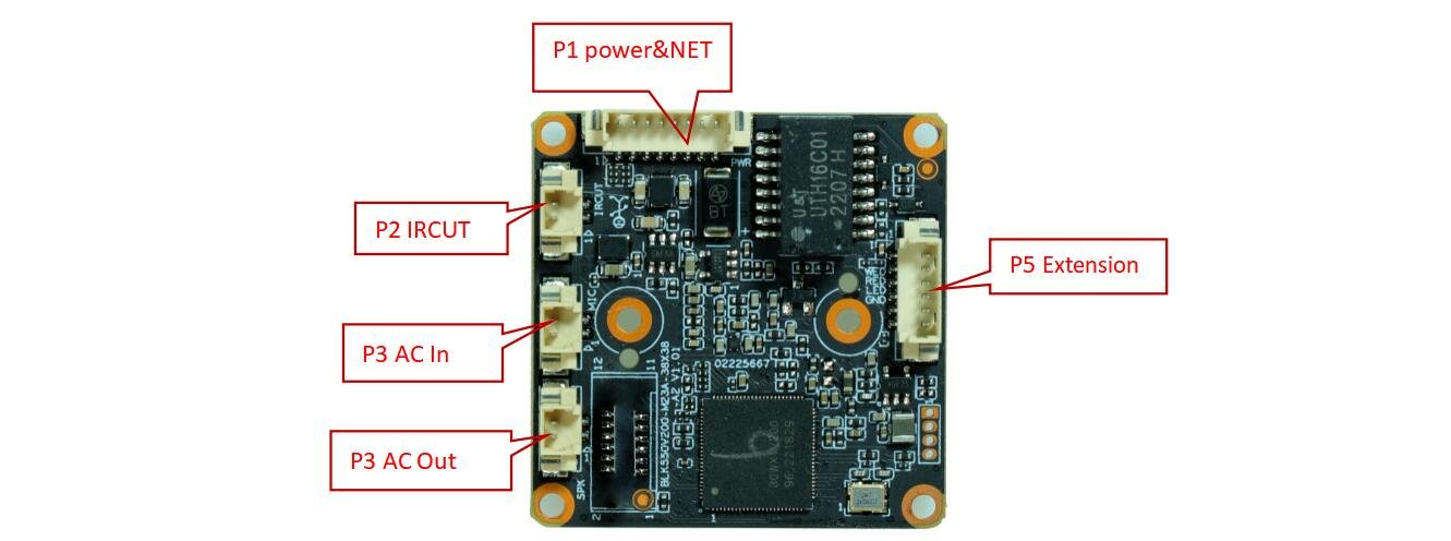 4.0M Low illumination H.265 AI IP Camera Module
