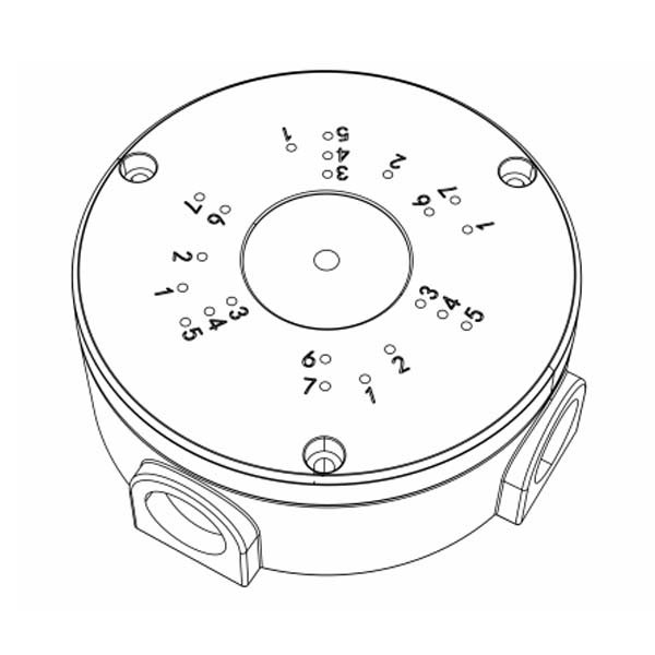 Waterproof Junction Box For Dome Camera and Bullet Camera