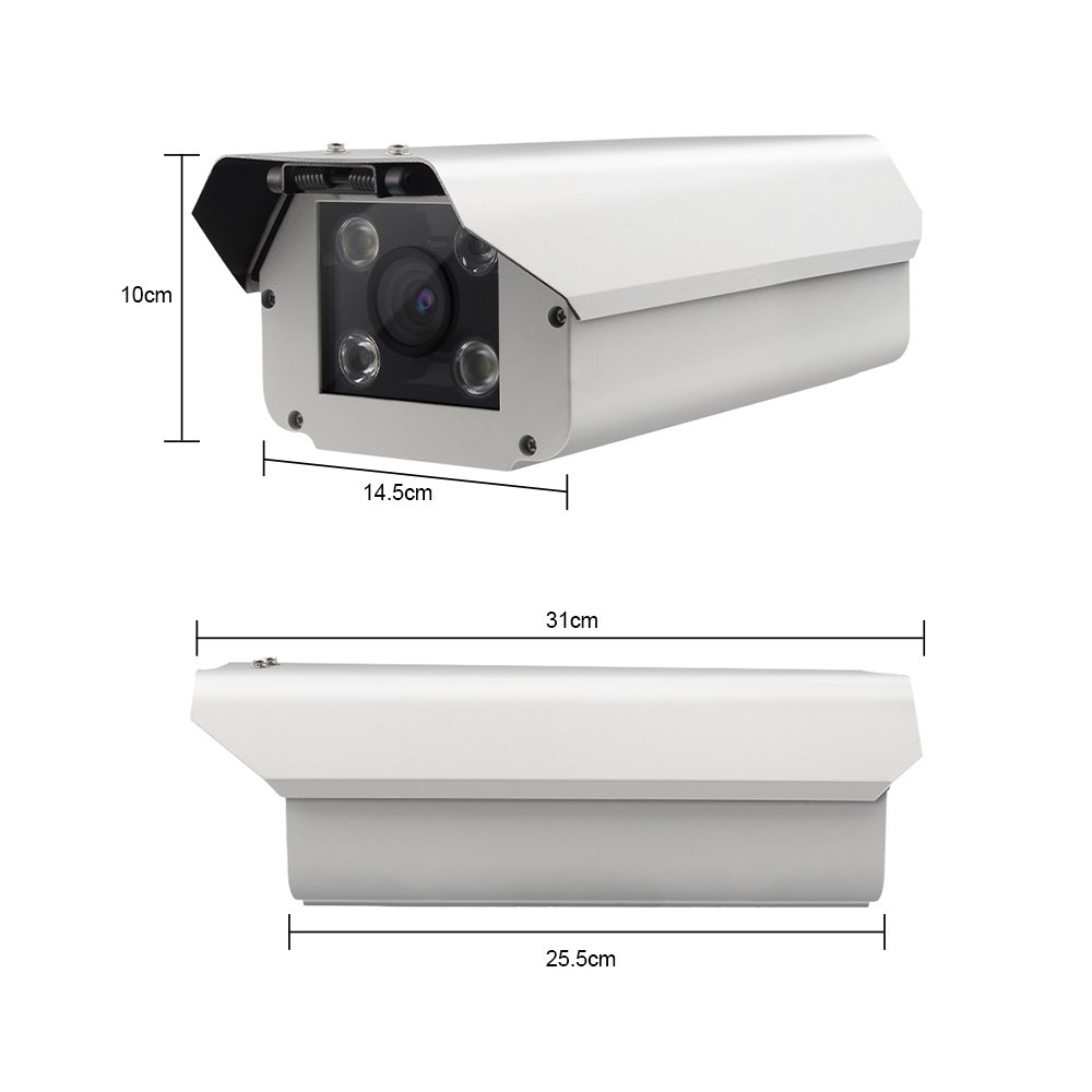 HSBLC Security CCTV POE Surveillance License Plate Recognition System Capture Reader LPR IP Camera