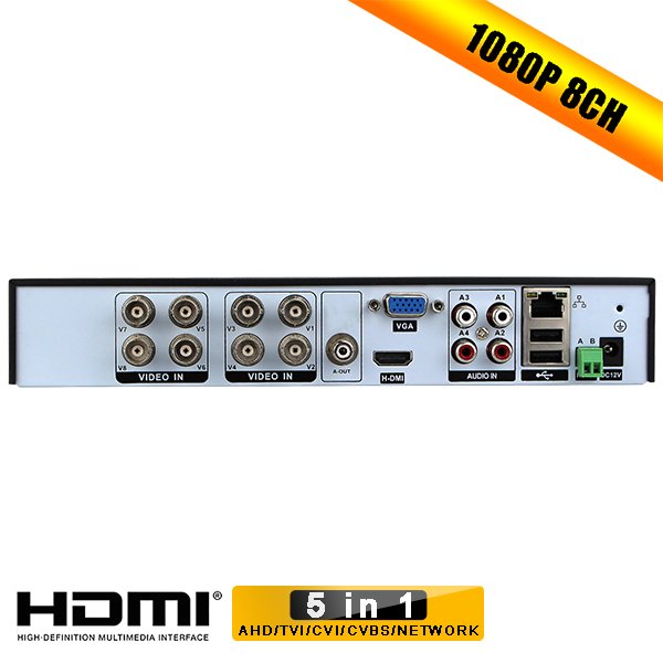 1080P 4CH/8CH MH series AHD DVR