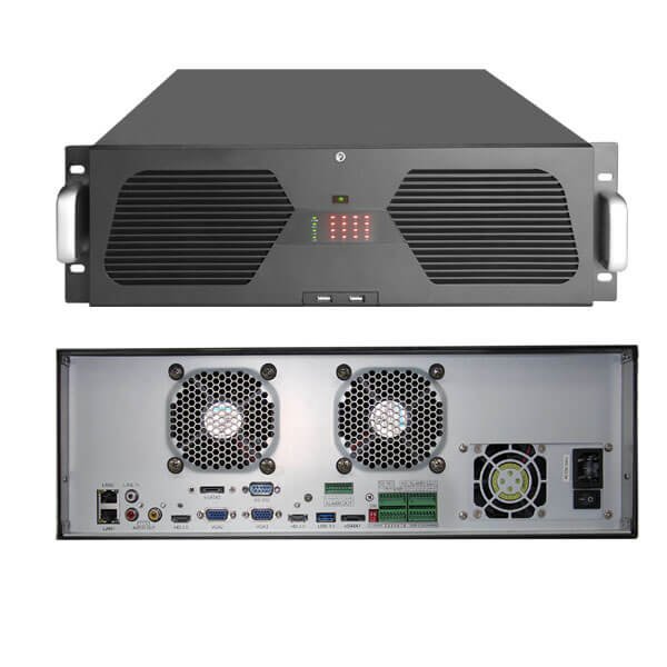 CCTV 128 Channels NVR With 4K Resolution Support ONVIF Local Intelligence NVR-A16128 8MP NVR