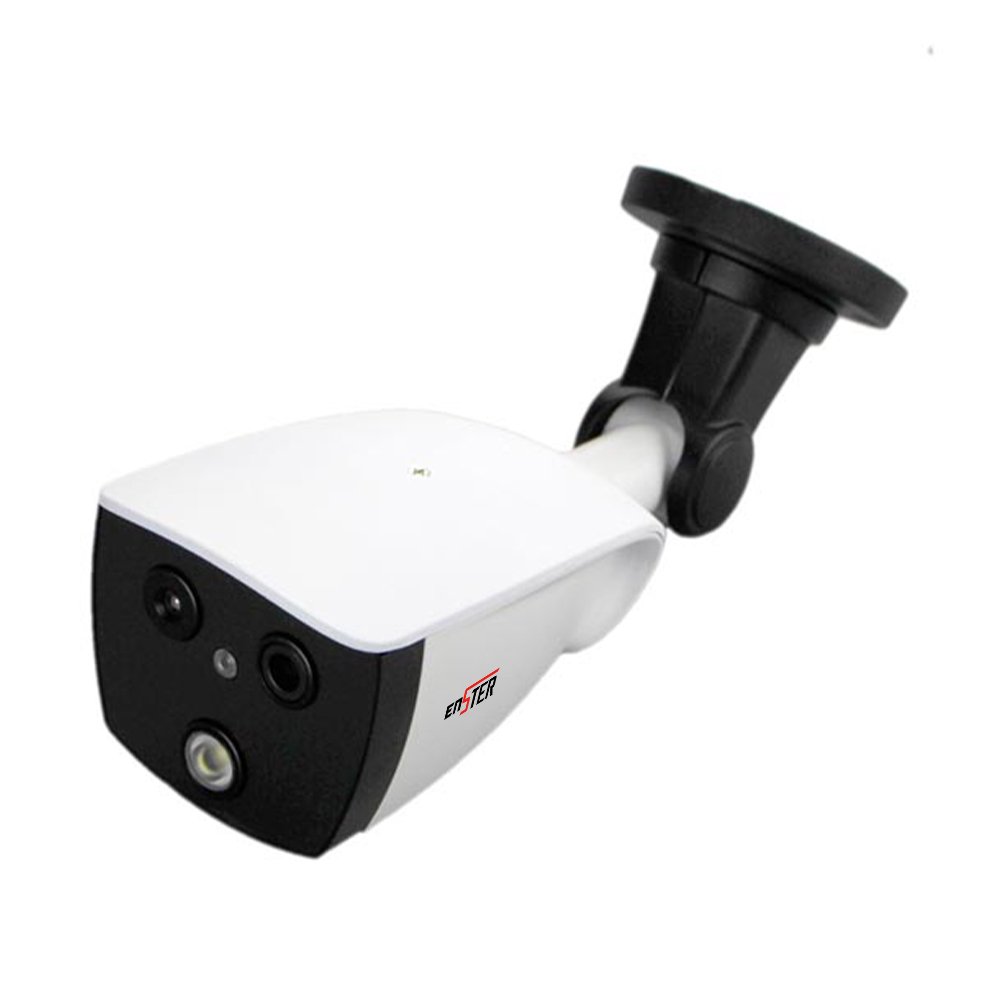 Binocular 2MP 1080P AI Body Temperature indicator Infrared Thermal imaging Camera