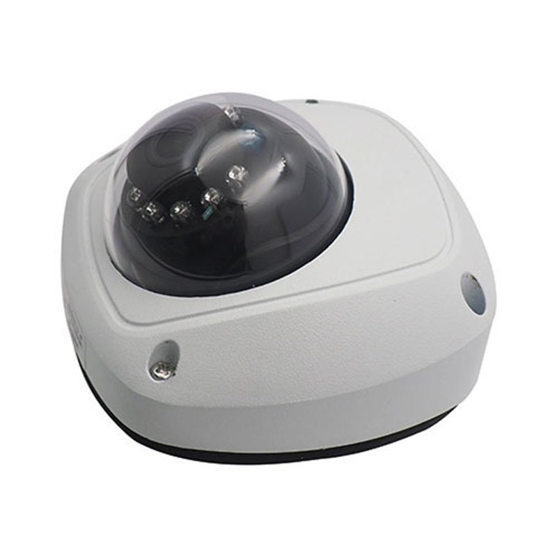 Mini Vandal Proof Dome cameras installed inside the vehicle