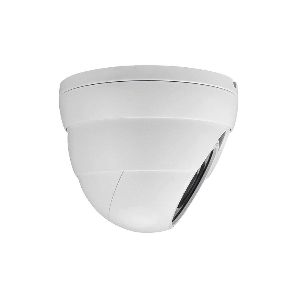 Motorized 4X Zoom Autofocus Vandalprool Metal Dome IP Camera