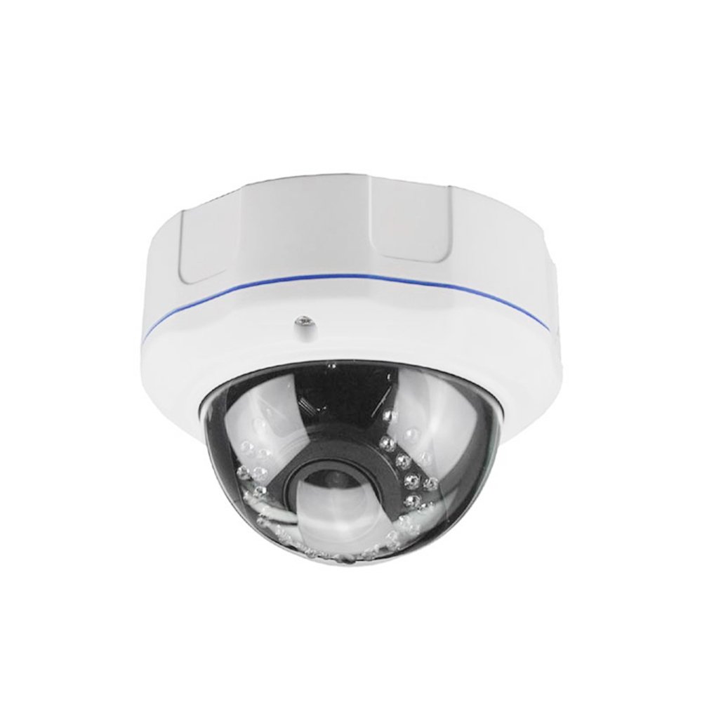 1080P Full HD Poe IP Camera Vandalproof Outdoor Security Camera with 2.8MM-12MM Varifocal Lens