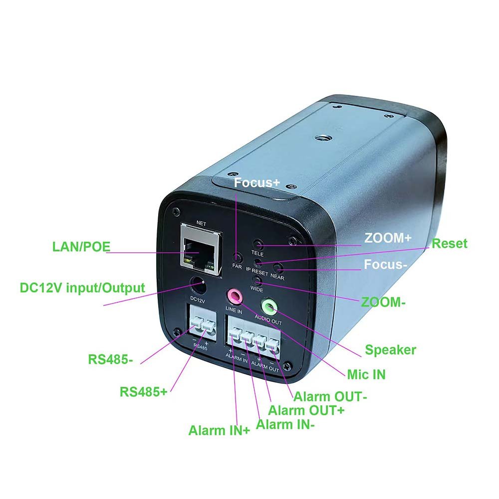 8.0 Megapixel 30x optical zoom compact zoom camera For cash desk